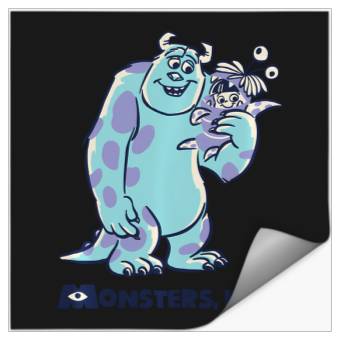 Discover Disney Pixar Monsters Inc. Sulley And Boo Smiles Stickers