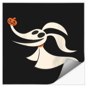 Discover Disneyss Halloween Nightmare Before Christmas Zero Stickers