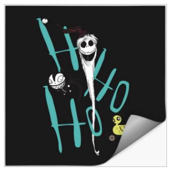 Discover Disneyss Nightmare Before Christmas Jack Zombie Duck Stickers