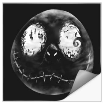 Discover Disneyss Nightmare Before Christmas Oogie Jack Stickers