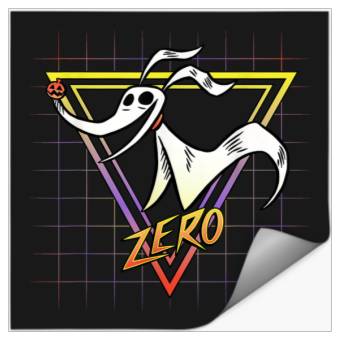 Discover Disneyss Nightmare Before Christmas Zero Retro 90s Stickers
