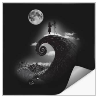 Discover Disneyss Nightmare Before Christmas Jack And Sally Stickers