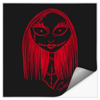 Discover Disneyss Nightmare Before Christmas Sally Sketch Stickers