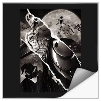 Discover Disneyss Nightmare Before Christmas Scenes Stickers