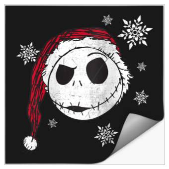 Discover Disneyss Nightmare Before Christmas Snowflake Holiday Stickers