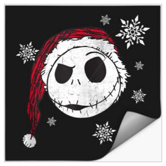 Discover Disneyss Nightmare Before Christmas Snowflake Holiday Stickers