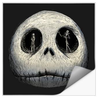 Discover Disneyss The Nightmare Before Christmas Sally And Jack Faces Stickers