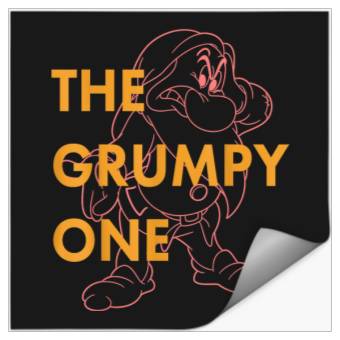 Discover Disneys Snow White The Grumpy One Stickers