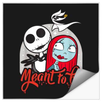 Discover Disneyss The Nightmare Before Christmas Jack Sally Stickers