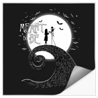 Discover Disney The Nightmare Before Christmas Jack And Sally Stickers