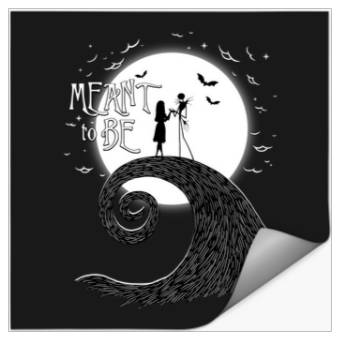 Discover Disneyss The Nightmare Before Christmas Jack And Sally Stickers