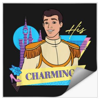Discover Disneyss Cinde Retro Couples Matching His Prince Charming Stickers