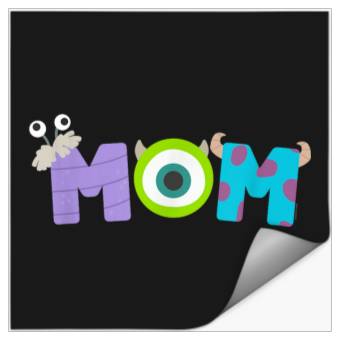 Discover Disneyss And Pixarss Monsters Inc Mom Mothers Day Birthday Stickers