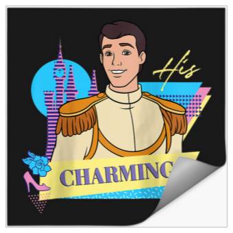 Discover Disneyss Cinde Retro Couples Matching His Prince Charming Stickers