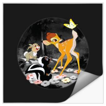 Discover Disney Bambi Playmates Stickers