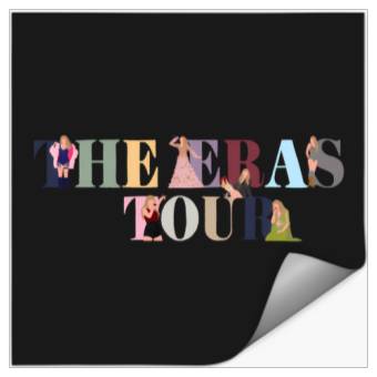 Discover Eras Tour Logo Art Version 2 Stickers