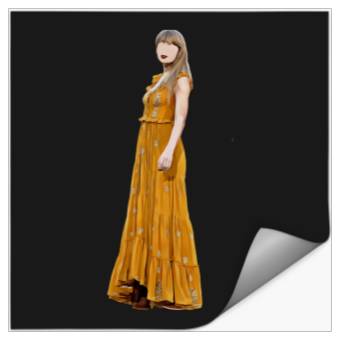 Discover Eras Tour Evermore Outfit Stickers