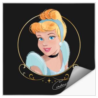 Discover Disneyss Princess Royalty Group Matching Cinde 2 sided Stickers