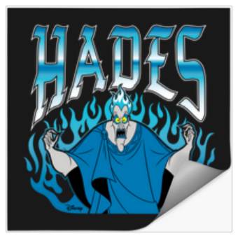 Discover Disneyss Villains Hades Bootleg Stickers