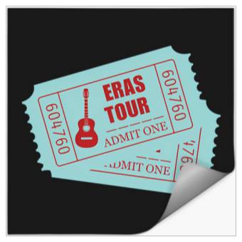 Discover Eras Tour Tickets Stickers