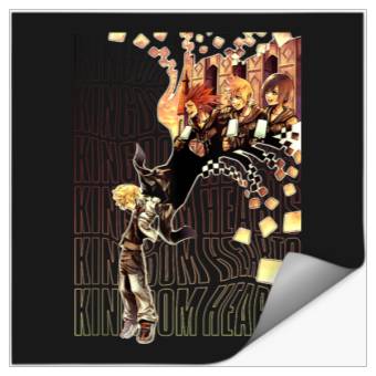 Discover Disneyss Kingdom Hearts Sora Ice Cream Memory Chest Portrait Stickers