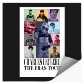 Discover Charles Leclerc Eras Tour (3) Stickers