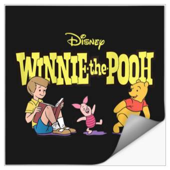 Discover Disneyss Winnie The Pooh Piglet Christopher Robin With Logo Stickers
