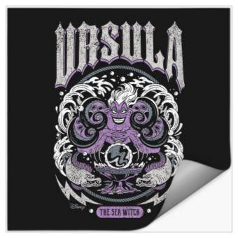 Discover Disneyss Villains Ursula Band Stickers