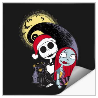 Discover Disney The Nightmare Before Christmas Jack Sally Stickers
