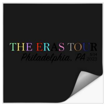 Discover Eras Tour Philadelphia Night 3 Stickers