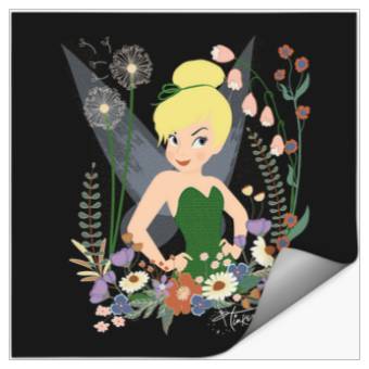 Discover Disneyss Tinker Bell Peter Pan Fairy And Flowers Stickers
