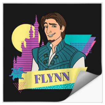 Discover Disneyss Tangled Retro Couples Matching Flynn Rider Stickers