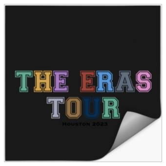 Discover Eras Tour Sticker Houston Stickers