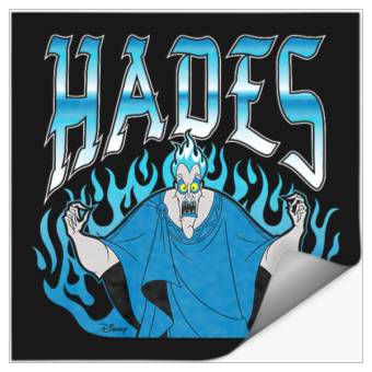 Discover Disneyss Villains Hades Bootleg Stickers