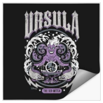 Discover Disneyss Villains Ursula Band Stickers