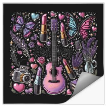 Discover Eras Tour-Inspired Lavender Item Collection Stickers