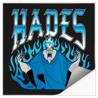 Discover Disneyss Villains Hades Bootleg Stickers