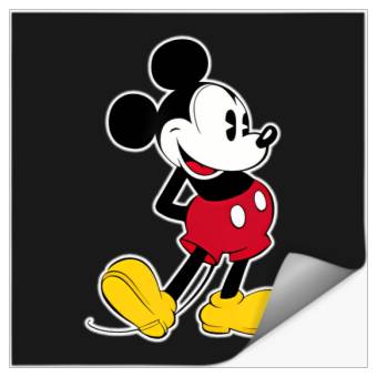 Discover Disney Mickey Mouse Classic Small Pose Stickers