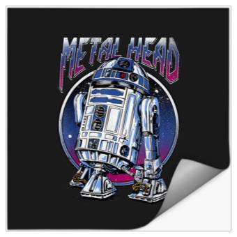 Discover Star Wars R2D2 Metal Head  Disney Stickers