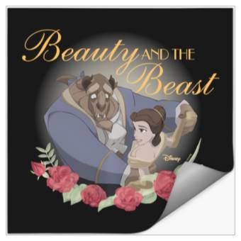 Discover Disney Princess - Beauty And The Beast Roses Stickers