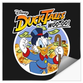 Discover Disney DuckTales Classic Uncle Scrooge Woo oo Stickers