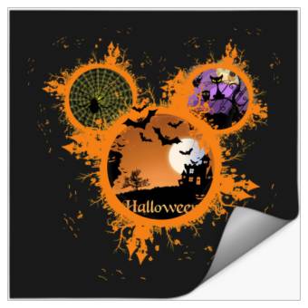Discover Chemise Disney Halloween Stickers
