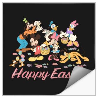 Discover Disney Mickey Mouse And Friends Cute Bunnies Easter Stickers