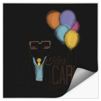 Discover Disney Pixar Up Her Carl Couples Stickers