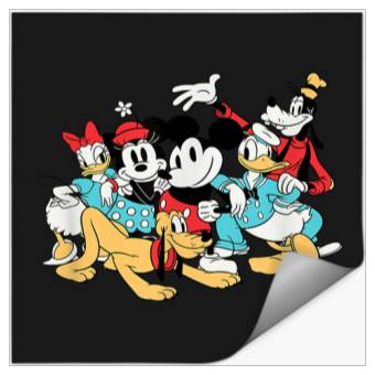 Discover Amazon Essentials Disney Mickey and Friends Grou Stickers