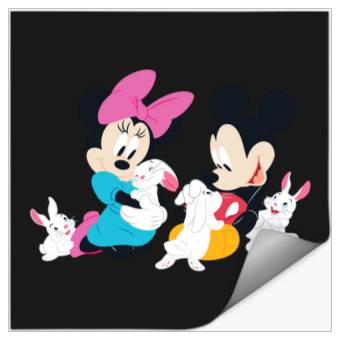 Discover Disney Easter Bunnies Bunny Stickers