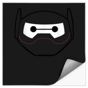 Discover Disney Big Hero 6 Baymax Halloween Graphic Stickers