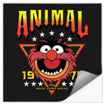 Discover Disney - The Muppets Animal Band Stickers