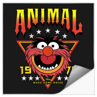 Discover Disney - The Muppets Animal Band Stickers