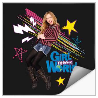 Discover Disney Channel Girl Meets World Maya Hart Character Art Stickers